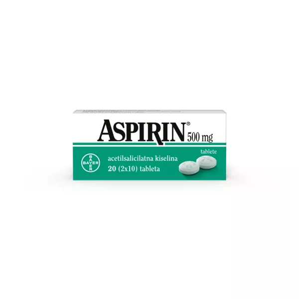 Aspirin 500 mg, 20 tableta Pharmeria.hr